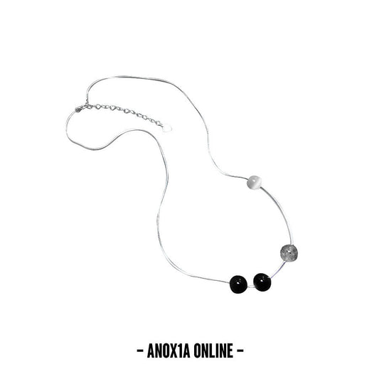 Individualistic Unisex S925 Silver Clavicle Chain