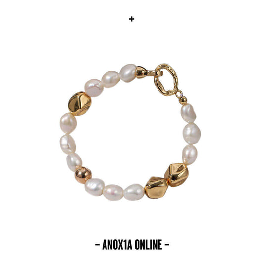 Baroque irregular freshwater pearl bracelet - Bracelet