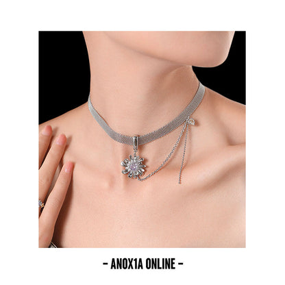 Embrace Modern Whimsy with the Sweet & Cool Floral Choker