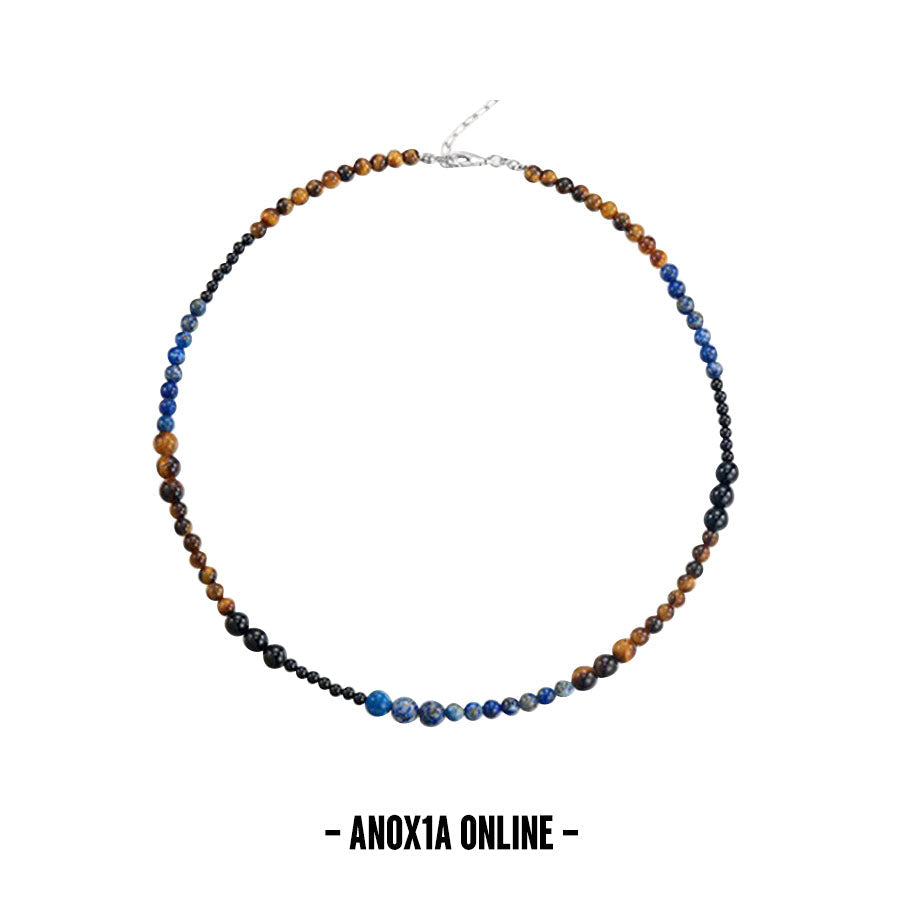 Terra Chic: Exquisite Tiger’s Eye & Lapis Artisan