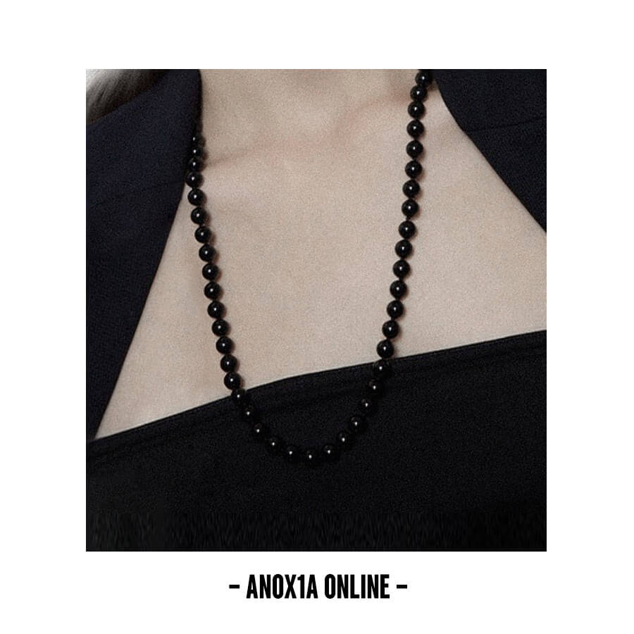 Upgrade Your Style with Versatile Black Agate Beaded