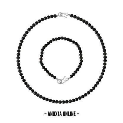 Upgrade Your Style with Versatile Black Agate Beaded